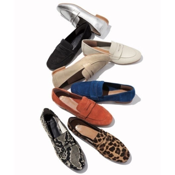 Marc Fisher Chang 2 Snake Embossed Penny Loafer 6 - Picture 1 of 8